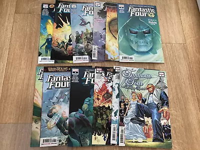 Buy Marvel Comics Fantastic Four , 2018-2019, Issues 1-11 And Wedding Special • 15£