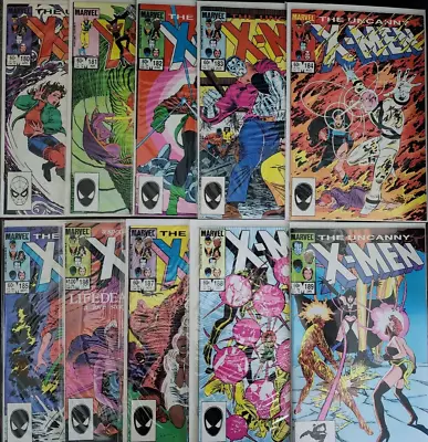 Buy The Uncanny X-Men #180 181 182 183 184 185 186 187 188 189 Lot (1984 Marvel) • 34.94£