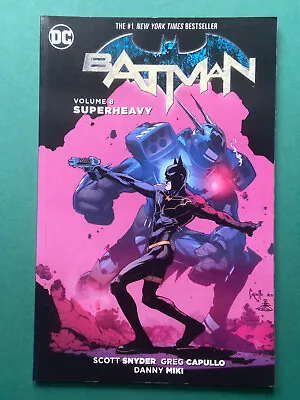 Buy Batman Vol 8: Superheavy TPB NM (DC 2016) 1st Print Graphic Novel Scott Snyder • 7.99£