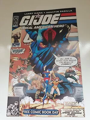 Buy Fcbd G I Joe:  A Real American Hero # 155/1/2  - Idw Comics  • 24.95£