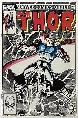 Buy Thor #334 - Marvel Comics 1983 - VF+ • 3.07£