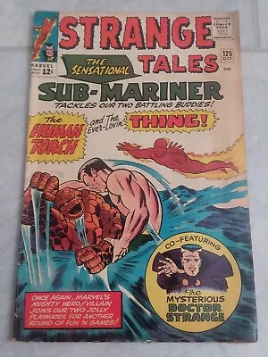 Buy Strange Tales The Sensational Submariner October 1964 #125 • 12.45£