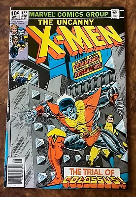 Buy Uncanny X-Men 122 1979 VF/NM Origin Of Colossus Chris Claremont John Byrne • 77.66£