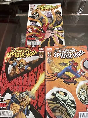Buy The Amazing Spider-Man 695/696/697 • 5£