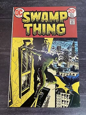 Buy Swamp Thing #7 Key Batman Appearance Dc 1973 Vf/vf+ Sharp! • 44.27£