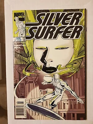 Buy Silver Surfer #140 Newsstand 1:10 Low Print Marvel 1st App Mergence & Tenebrae • 23.30£