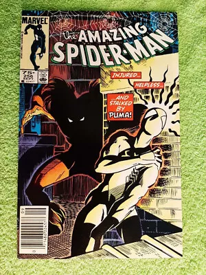 Buy AMAZING SPIDER-MAN #256 VF-NM : NEWSSTAND Canadian Price Variant 1st Puma RD6690 • 32.14£