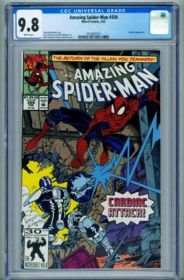 Buy Amazing Spider-Man #359  1992 - Marvel -CGC 9.8 - Comic Book • 75.72£