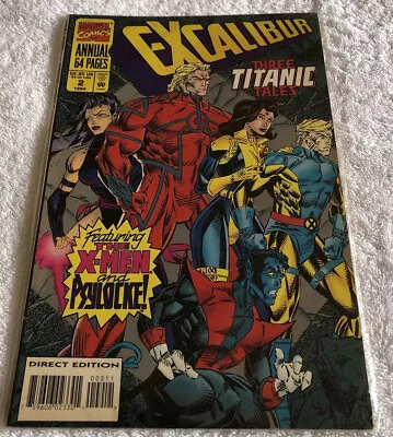 Buy EXCALIBUR Vol.1 #2 ANNUAL 64 PAGES, 1994 MARVEL COMICS & BAGGED • 5.50£