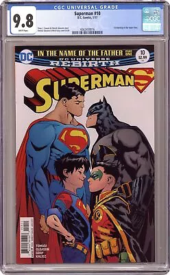 Buy Superman #10 Gleason Variant 1st Printing CGC 9.8 2017 4362459016 • 116.49£