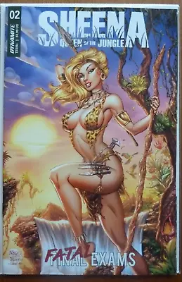 Buy Sheena Queen Of The Jungle #2 Royle Variant..dynamite 2023 1st Print..nm • 4.99£