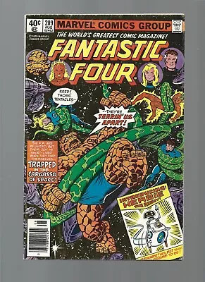 Buy Fantastic Four #209 First Appearance HERBIE The Robot • 15.52£