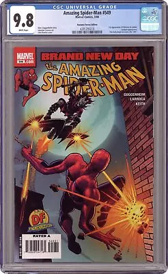 Buy Amazing Spider-Man #549 Romita DF Variant CGC 9.8 2008 4391295018 • 151.44£