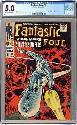 Buy Fantastic Four #72 CGC 5.0 1968 2049038006 • 211.64£