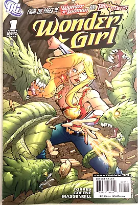 Buy Wonder Girl  # 1.  November 2007. Dc Comics. Vfn+ 8.5. • 2.69£