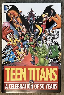 Buy TEEN TITANS : A Celebration Of 50 Years (DC, 2017, HC) Excellent Condition! • 19.42£