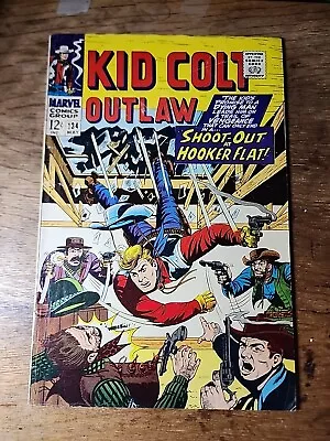 Buy Kid Colt Outlaw Issue 134 May 1967 - Marvel Silver Age Cowboy Comic • 11.66£