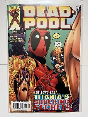 Buy Marvel Comics DEADPOOL # 45 (Vol 1. 1997 - 2002) VF / NM Titania • 9.99£