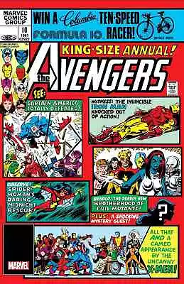 Buy  Avengers Annual #10 Facsimile Ed Foil Variant Marvel Comics • 10.95£