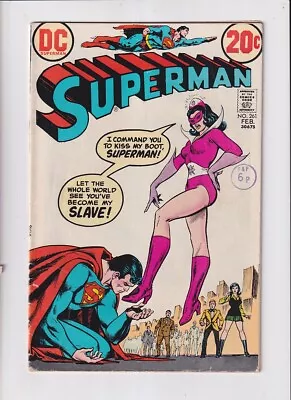 Buy Superman (1939) # 261 (4.5-VG+) (1397363) Star Sapphire Dominatrix 1973 • 40.50£