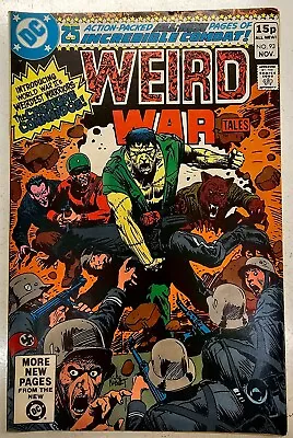 Buy Bronze Age DC Comics Weird War Tales Key Issue 93 1st Creature Commandos VG/FN • 27£