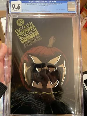 Buy Batman: Legends Of The Dark Knight: Halloween #1 CGC 9.6 Embossed Gold Foil L@@K • 116.45£