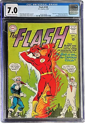 Buy Flash 140 CGC 7.0 Off-WH To WH  1st Appearance Heat Wave • 232.98£
