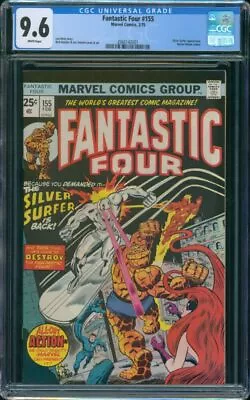 Buy Fantastic Four #155 (Marvel, 1975) CGC 9.6 - KEY • 252.85£
