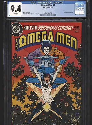 Buy Omega Men #3 CGC 9.4 White Pages • 77.80£