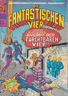 Buy The Fantastic Four #33 - Marvel Williams 1974 - German Fantastic Four #36 • 7.87£