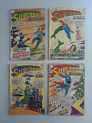 Buy Superman 130, 139, 140, 150 DC Comics 1959, 1961, 1962 • 73.78£