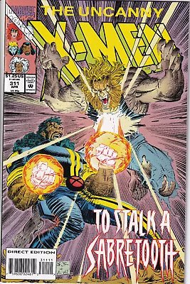 Buy THE UNCANNY X-MEN Vol. 1 #311 April 1994 MARVEL Comics - Sabretooth • 16.61£
