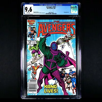 Buy Avengers #267 (1986) Newsstand 🔥 1st Appearance Council Of Kangs 🔥 CGC 9.6 • 271.81£