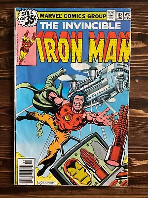 Buy Iron Man # 118 VG- 3.5 1st James Rhodes • 15.52£