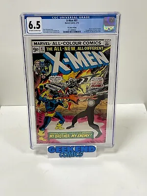 Buy X-Men #97 Marvel 1976 CGC 6.5 Pence , 1st App • 80£