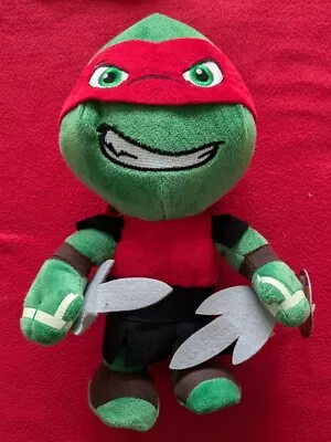 Buy Teenage Mutant Ninja Turtles Plush Soft Toy Raphael Nickelodeon 32cm 2015 TMNT • 6.50£