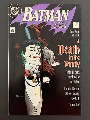 Buy Batman #429 *high Grade* (dc, 1989)  Death In The Family!  Joker!  Lots Of Pics! • 15.49£