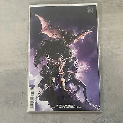 Buy Dc Comics Rebirth Justice League Dark Issue #5 Clayton Crain Variant • 5£