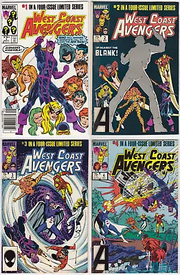 Buy West Coast Avengers LOT (4) Limited Series Full Run Comic Book 1984 Roger Stern • 27.17£