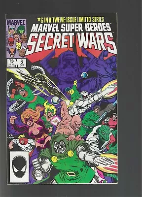 Buy Marvel Super-Heroes Secret Wars #6 (Marvel Comics 1984) NM Or Better • 11.65£