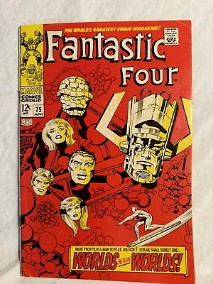 Buy Fantastic Four #75 Silver Age 1968 Silver Suffer And Galactus • 42.71£