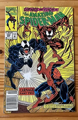Buy Amazing Spider-Man #362 (1992) NEWSSTAND! Nice Copy! See Pictures!! • 23.33£