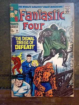 Buy Fantastic Four #58 (1967) Doctor Doom • 20£