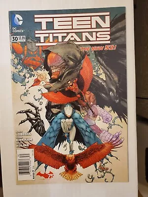 Buy Teen Titans #30 Newsstand Final Issue Rare 1:100 Ratio DC Comics 2014 New 52 • 27.18£
