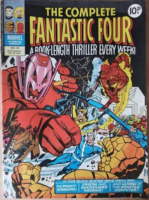 Buy The Complete Fantastic Four #18 Marvel Comics UK 1977 • 3.07£