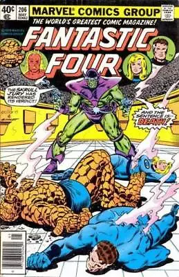 Buy Fantastic Four (1961) # 206 Newsstand (6.0-FN) 1st Empress R'KIII 1979 • 8.10£