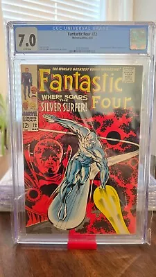 Buy Fantastic Four #72 CGC 7.0 White Pages 1968 • 208.91£