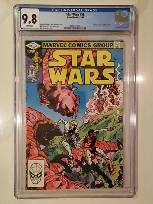 Buy Star Wars 59 CGC 9.8 Marvel Comics 1982 • 84.65£