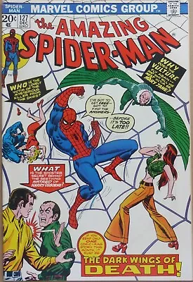 Buy The Amazing Spider-man #127 (1973)  Vf 8.0   The Dark Wings Of Death!  • 60£