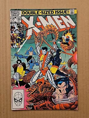 Buy Uncanny X-Men #166 1st Appearance Of Lockheed Marvel 1983 FN/VF • 12.42£